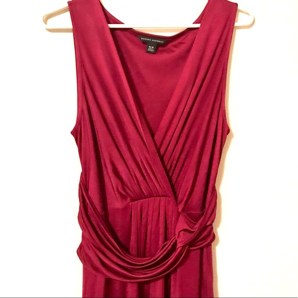 BANANA REPUBLIC Fuchsia dress Medium - Picture 2 of 13